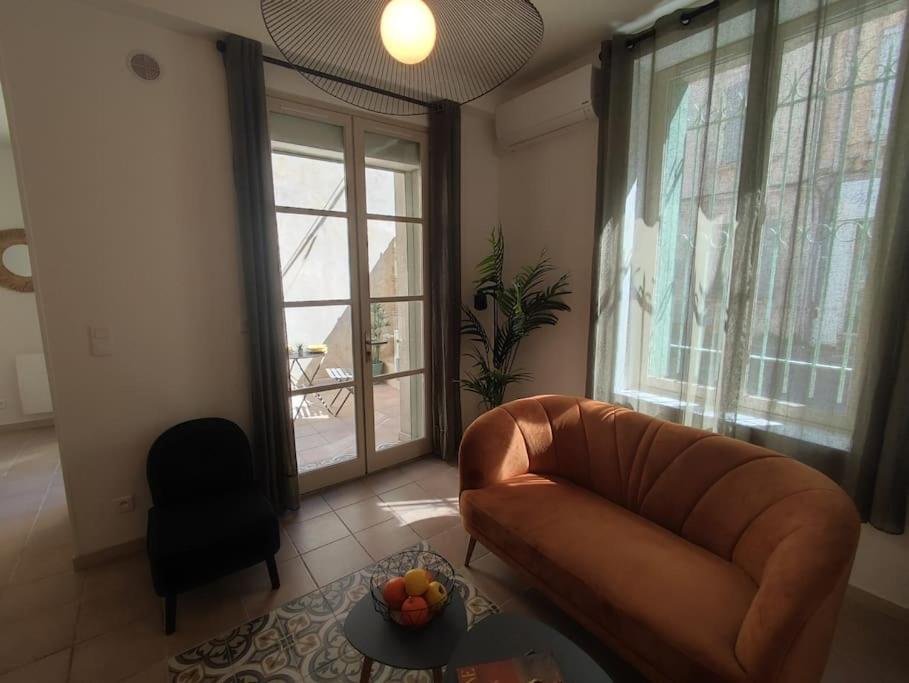Le Nid - Proche Theatres - Terrasse - Centre-Ville - Clim - Wifi Avignon Luaran gambar
